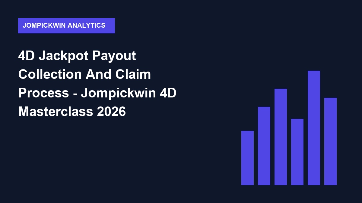 4d jackpot payout collection and claim process - 4D Jackpot Payout Collection And Claim Process